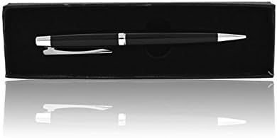 Executive Personalized Metal Ball Point Pen Black #2 - Free Engraving