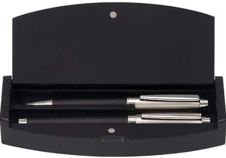 Alex Navarre 3 Piece Pen Set In Wood Gift Box (GFWPB2)