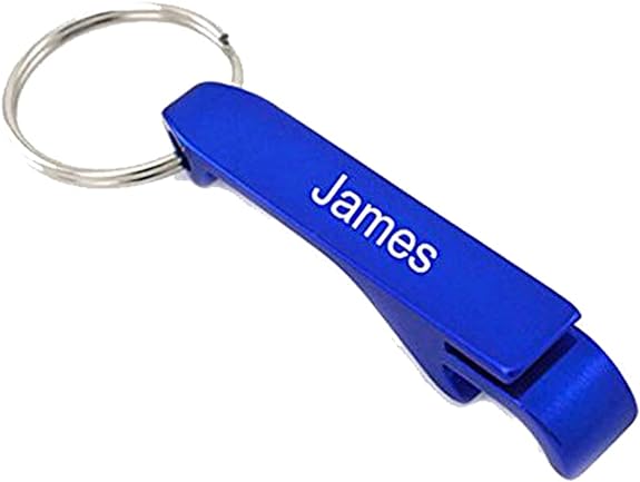 Gifts Infinity® Personalized Bottle Opener Keychain - Free Laser Engraving