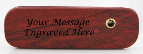 GIFTS INFINITY Engraved/Personalized Rosewood 2 Pen Set Free Engraving