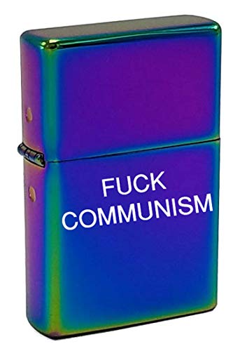 GIFTS INFINITY F*ck Communism Lighter - Comic Preacher & Y by Garth Ennis and Steve Dillon (Rainbow) - Christmas, Halloween & Valentines Day Gift