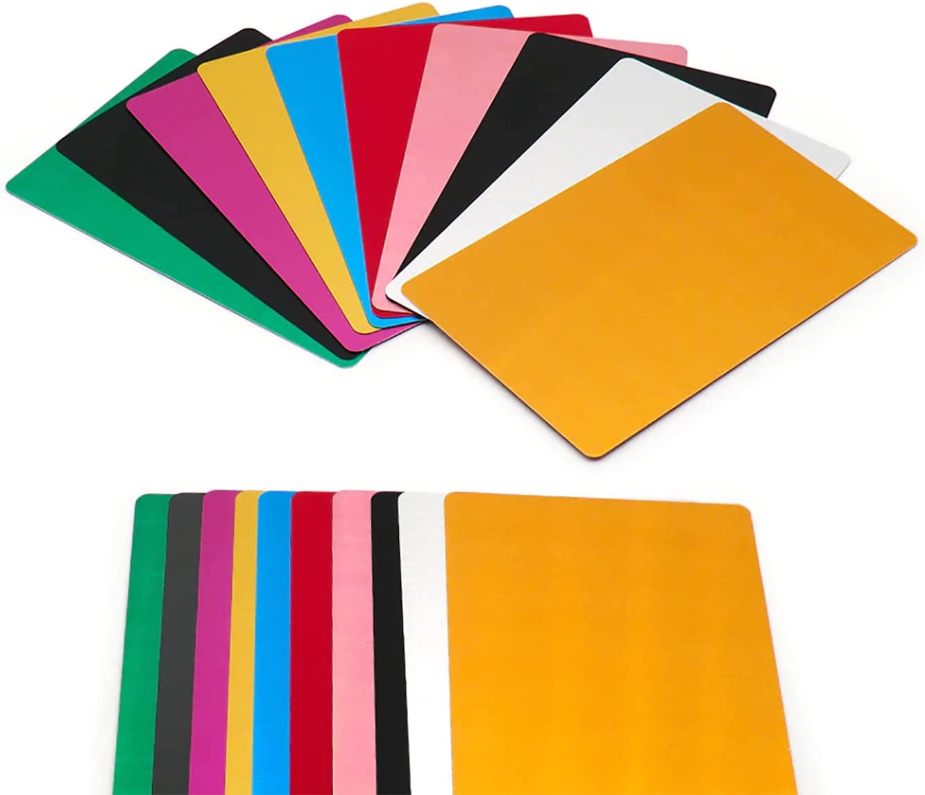 Blue Steel - Custom Wallet Insert Personalized with Any Message Card – Piece 1, Purple