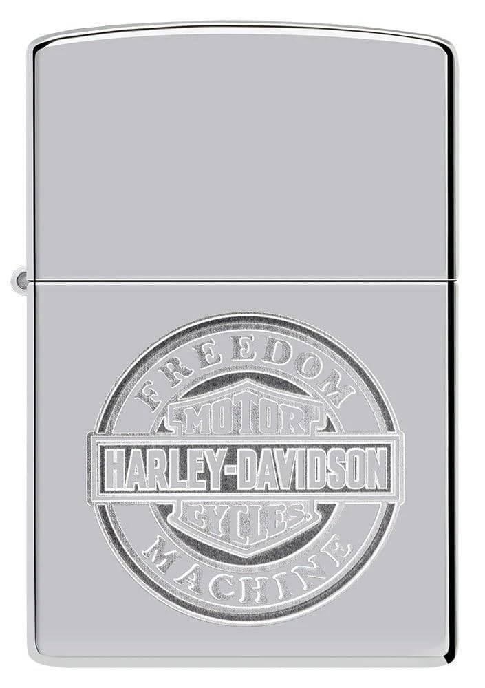 Personalized Clasic Zippo Harley-Davidson Windproof Oil Lighter Free Engraving (49829) - Christmas, Halloween & Valentines Day Gift