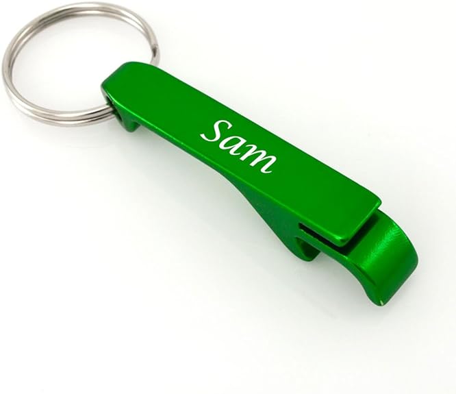 Gifts Infinity® Personalized Bottle Opener Keychain - Free Laser Engraving