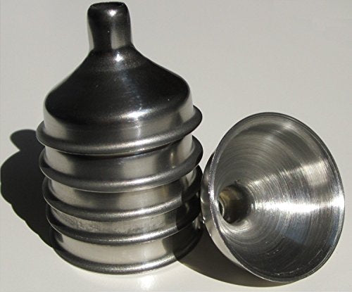 Gifts Infinity® Stainless Steel Mini Funnel for Essential Oil Bottles/Flasks - Pack of 6