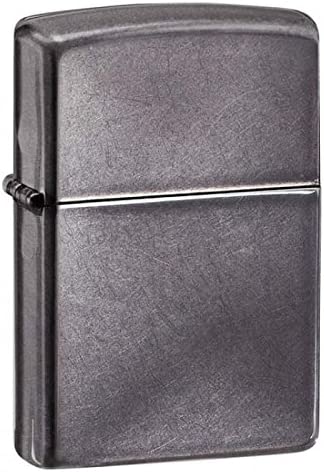 Zippo - Personalized Gray Dusk Lighter, Free Engraving - Good looking & Reliable – Pack 1