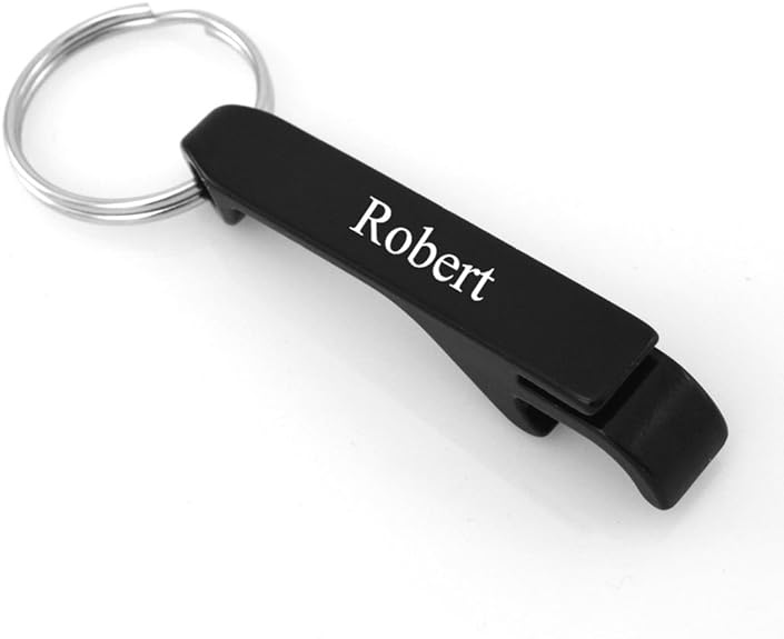 Gifts Infinity® Personalized Bottle Opener Keychain - Free Laser Engraving
