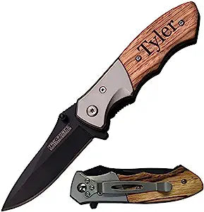 Personalized Stainless Steel Pocket Knife