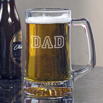Personalized Gifts - Dad's Sports Beer Mug