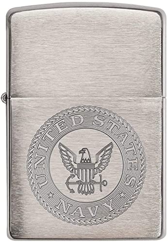 Personalized U.S. Navy Zippo Lighter - Free Engraving