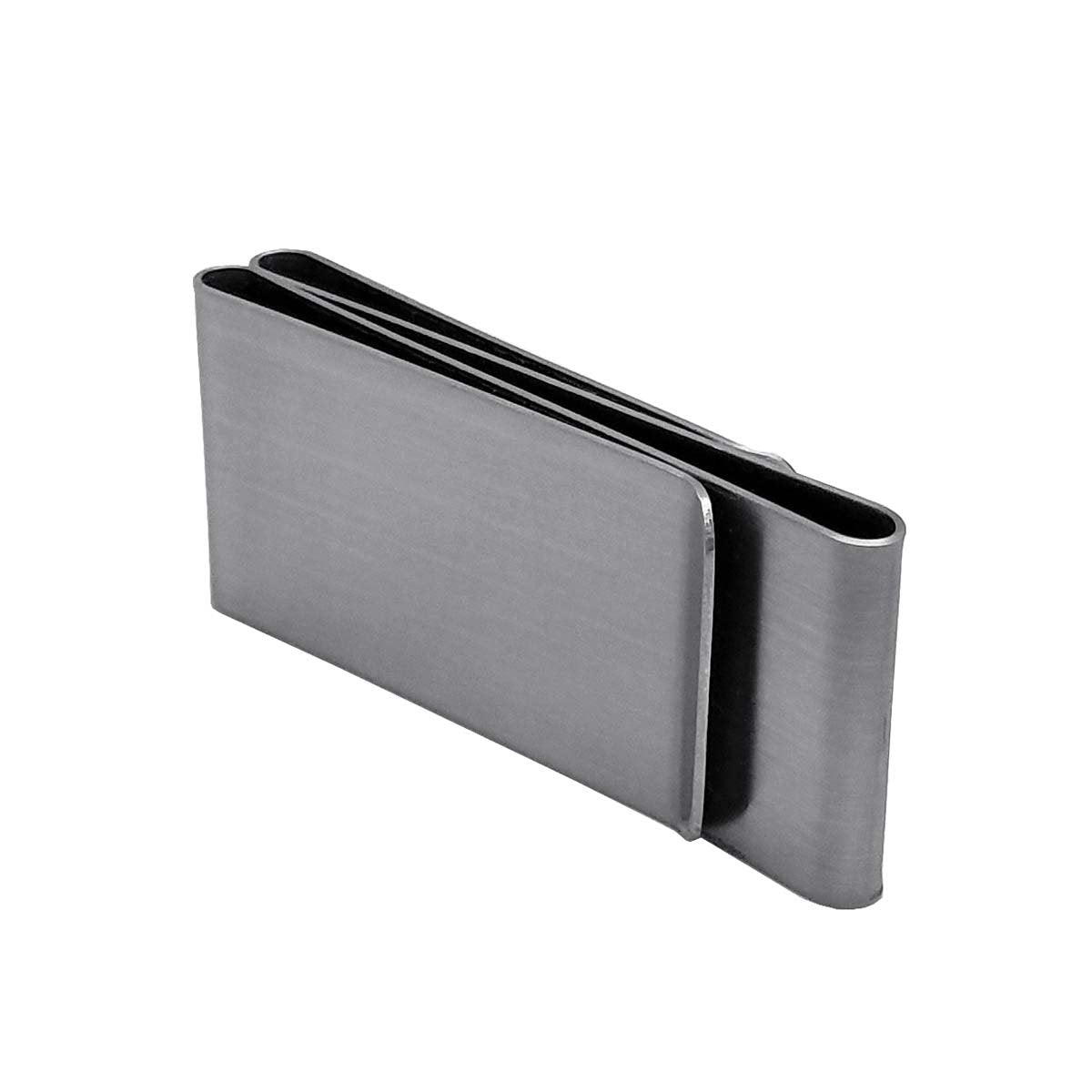 GIFTS INFINITY Personalized Double Sided Metal Money Clip Free Engraving … (Double Sided Silver)