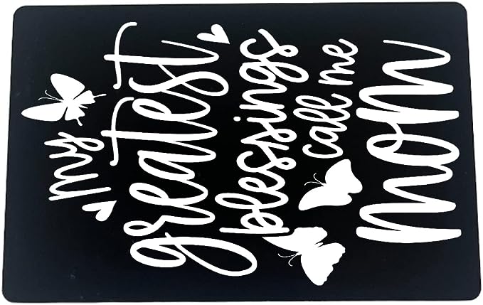 Personalized Wallet Insert Card (M-6)