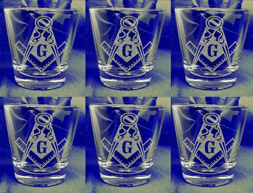 Set of 6 Shot Glasses Engraving Groomsman and Bridesmaid Gift.F