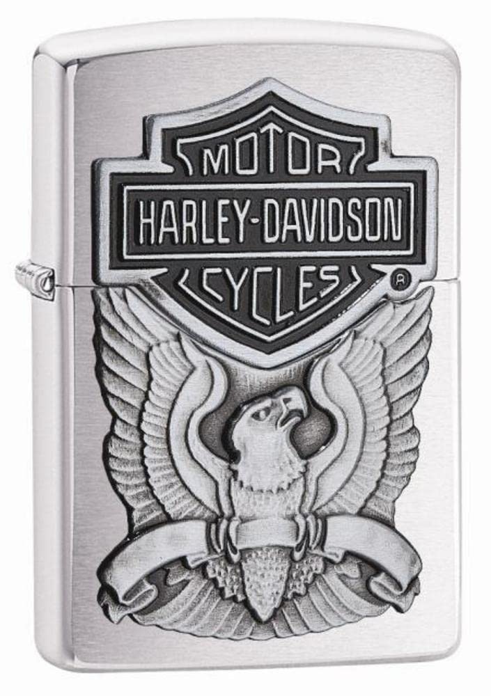 Personalized Zippo Harley-Davidson Windproof Oil Lighter Engraving - Christmas, Halloween & Valentines Day Gift (284.039)