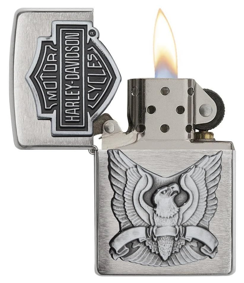 Personalized Zippo Harley-Davidson Windproof Oil Lighter Engraving - Christmas, Halloween & Valentines Day Gift (284.039)