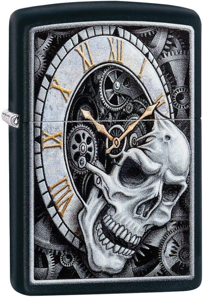 Buy Custom Skull zippo