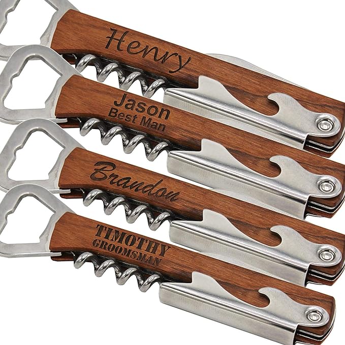 Gifts Infinity Quality Personalized Bottle Opener Free Engraving - Pop the Top with a Personalized Touch: Gifts Infinity Bottle Openers