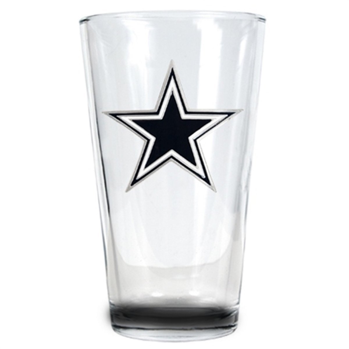 Officially Licensed NFL 16oz Pint Glass (Primary Logo) Beer Glass Choose your Team