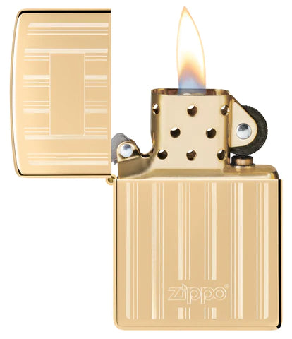 Zippo High Polish Brass Lighter