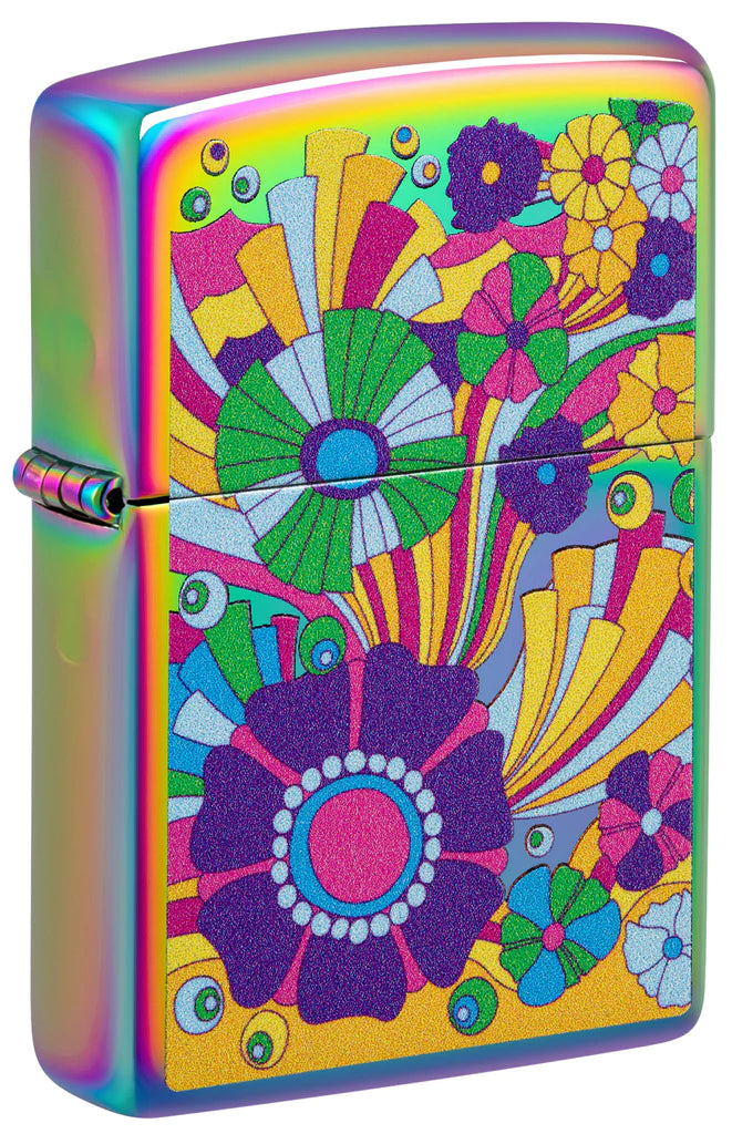 Zippo Vintage Flowers Design Multi Color lighter