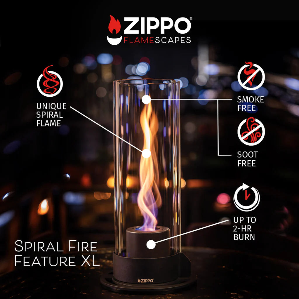 Zippo FlameScapes™ Spiral Fire Feature XL