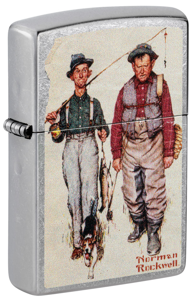 Zippo Norman Rockwell Design Lighter