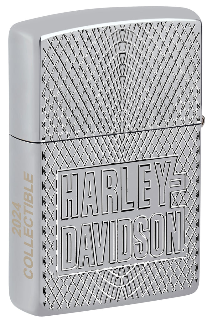 Zippo Harley-Davidson® Design High Polish Chrome Lighter