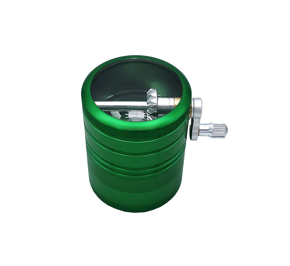 62mm Metal Spice Herb 4 Part Big Mill Grinder Green