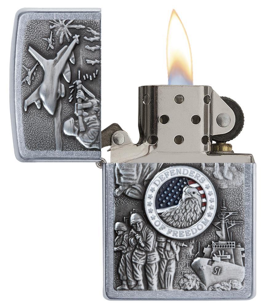 24457, United States Military Joined Forces, Emblem Design, Street Chrome Finish, Classic Case