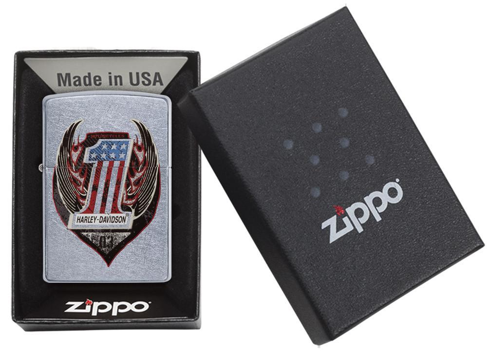 29347, Harley-Davidson Rider, Color Image, Street Chrome, Classic Case