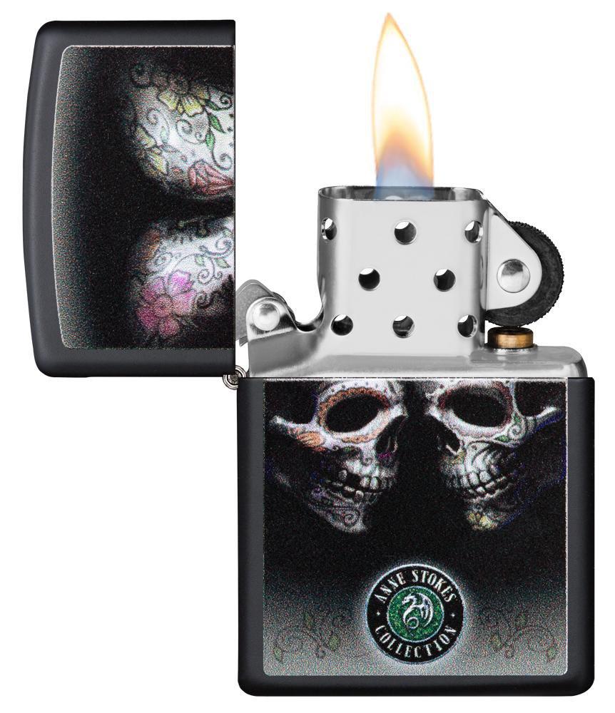 Anne Stokes Sugar Skull Windproof Lighter