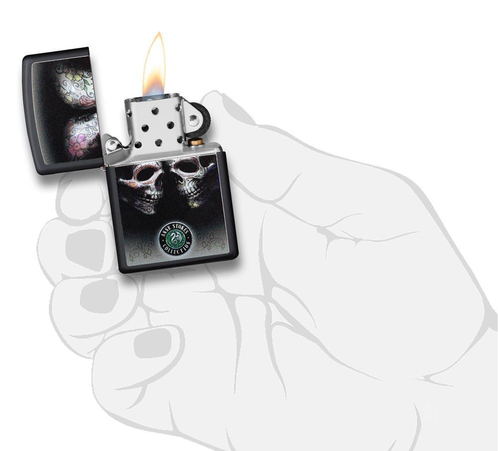 Anne Stokes Sugar Skull Windproof Lighter