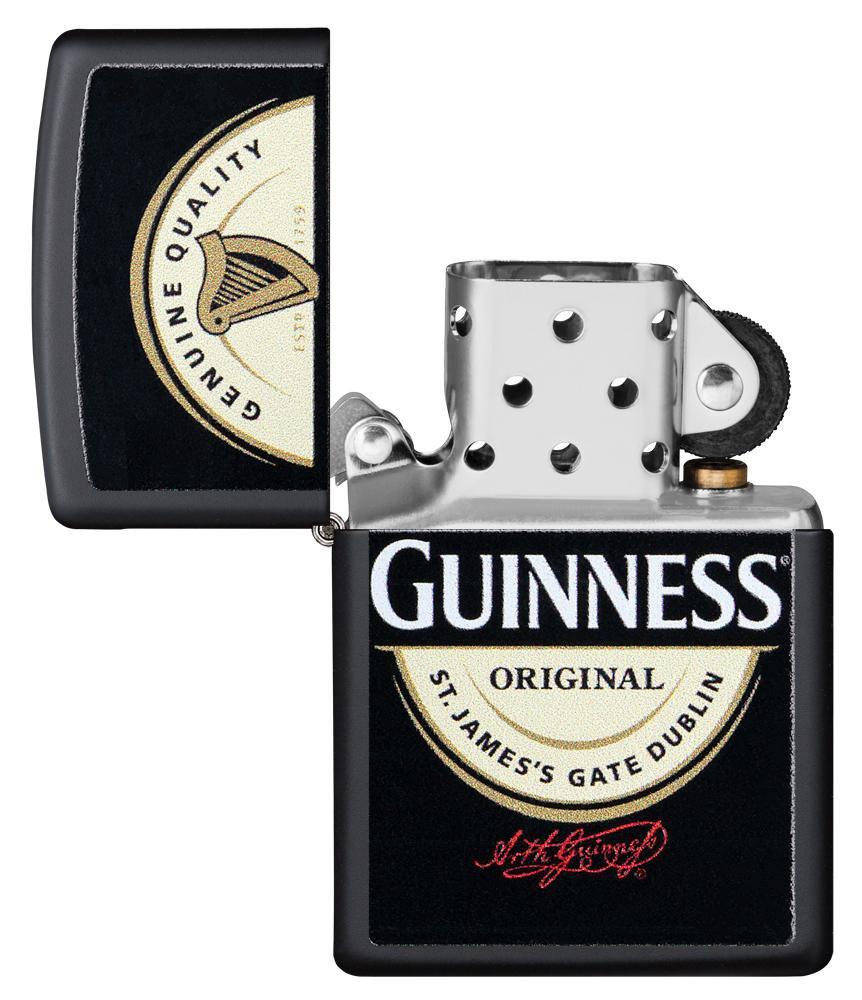 Guinness Black Matte Lighter