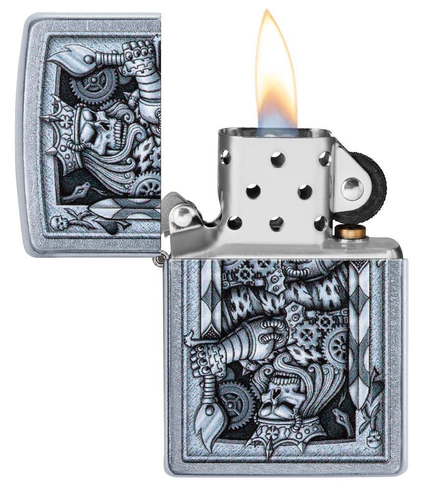 Steampunk King Spade Lighter