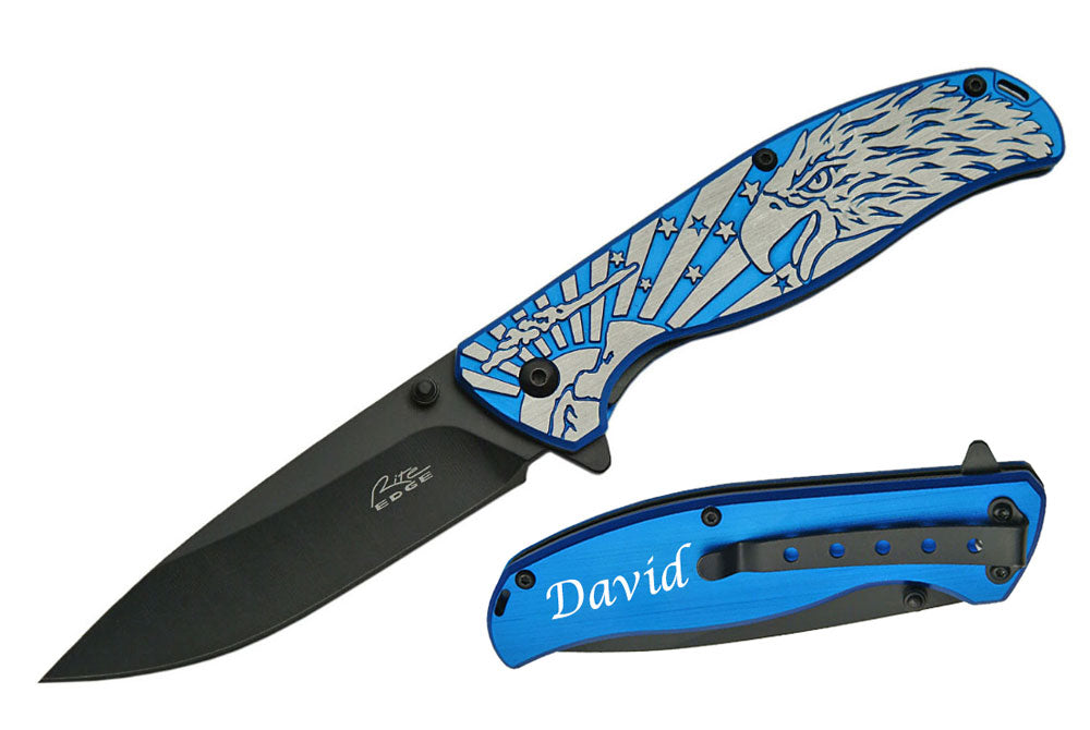 Folding Knife Blue Colour