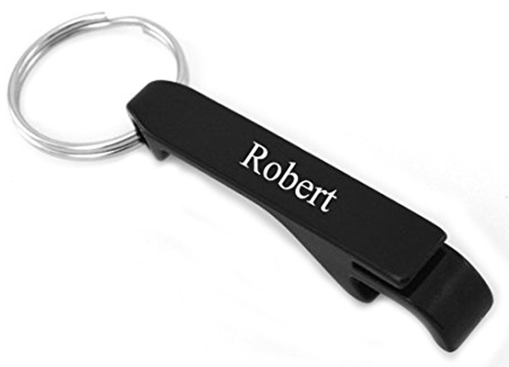 Personalized Bottle Opener Keychain - Free Laser Engraving