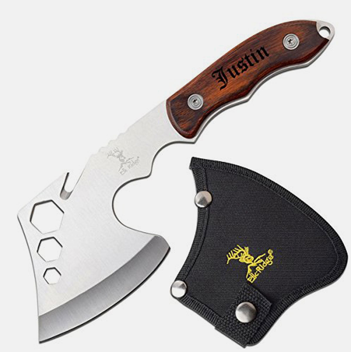 Elk Ridge ER-199BR PAKKAWOOD HANDLE AXE 10.5" OVERALL
