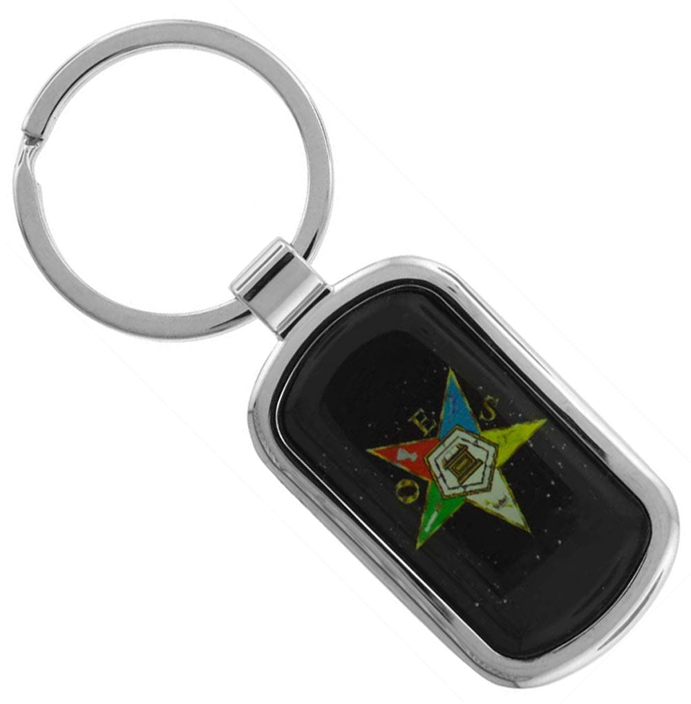 OES Freeman Masonic Mason - Coated Key Chain