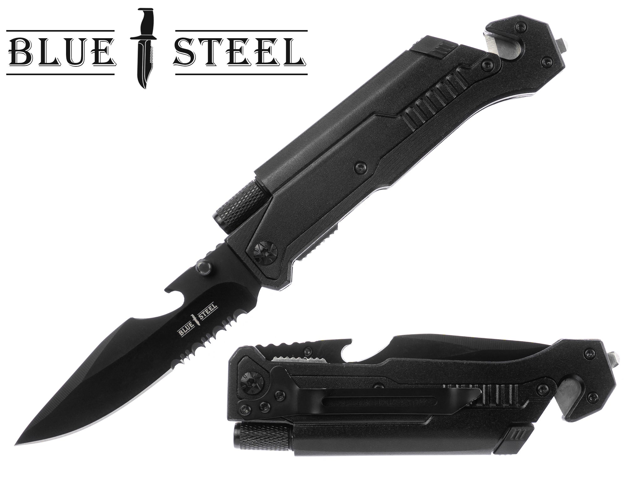 GIFTS INFINITY 8.5" Overall Custom Engraved Personalized Pocket Knife With 6 Functions, Anniversary Birthday Gift For Him