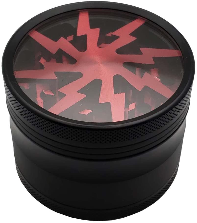 Bolt Red Metal Spice Grinder