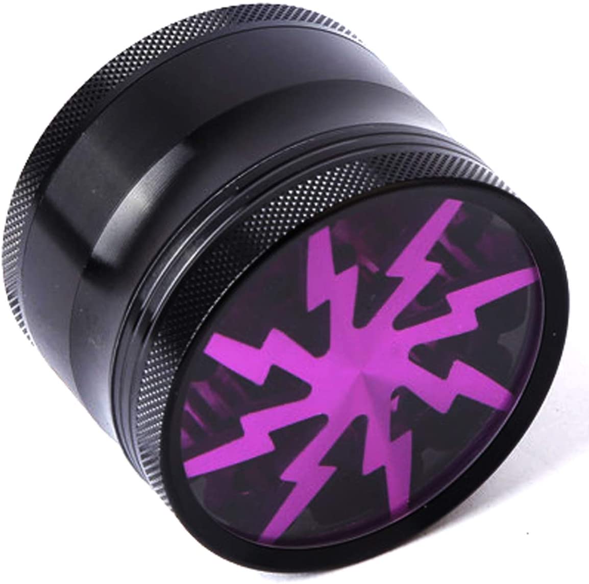 65mm Purple Metal Spice Herb 4 Part Grinders