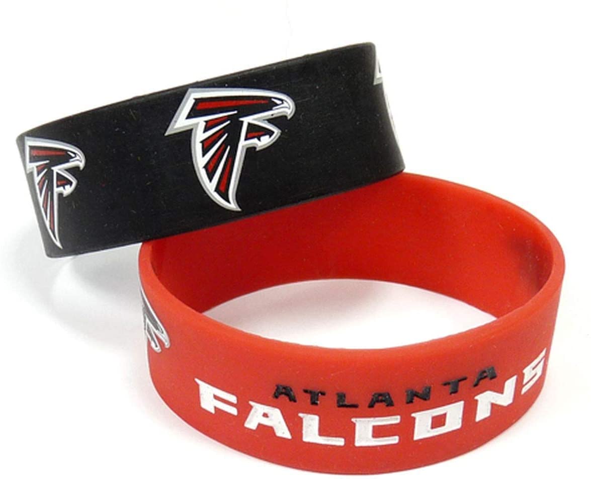 NFL Silicone Rubber Bracelet Atlanta Falcons