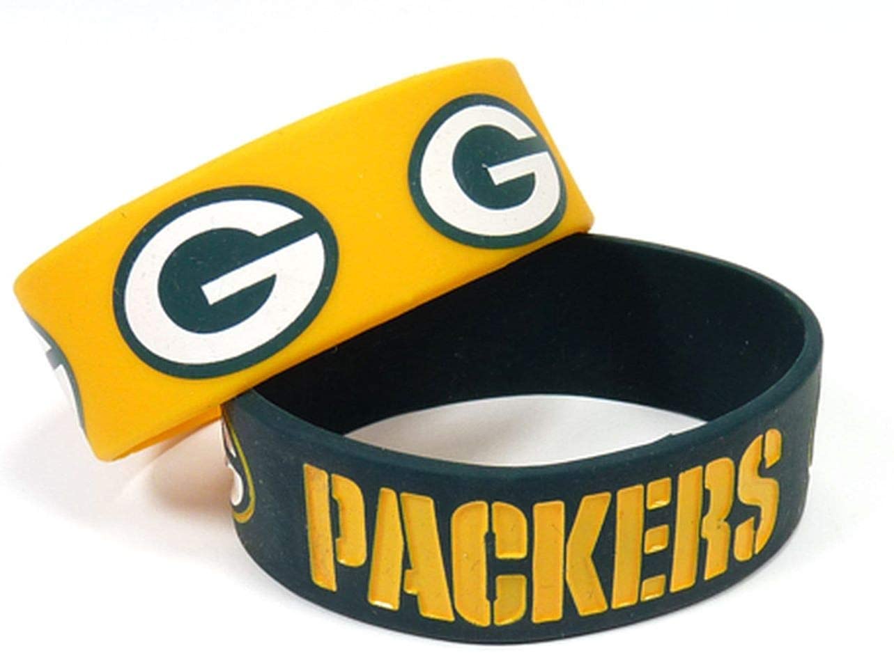 Silicone Rubber Bracelet Green Bay Packers