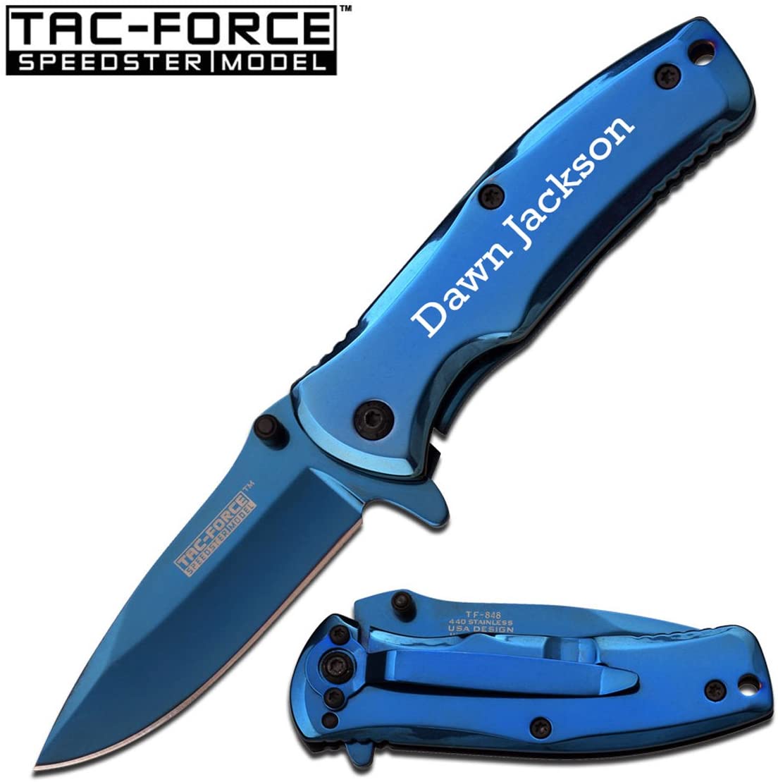TAC-FORCE TF-848BL SPRING ASSISTED KNIFE