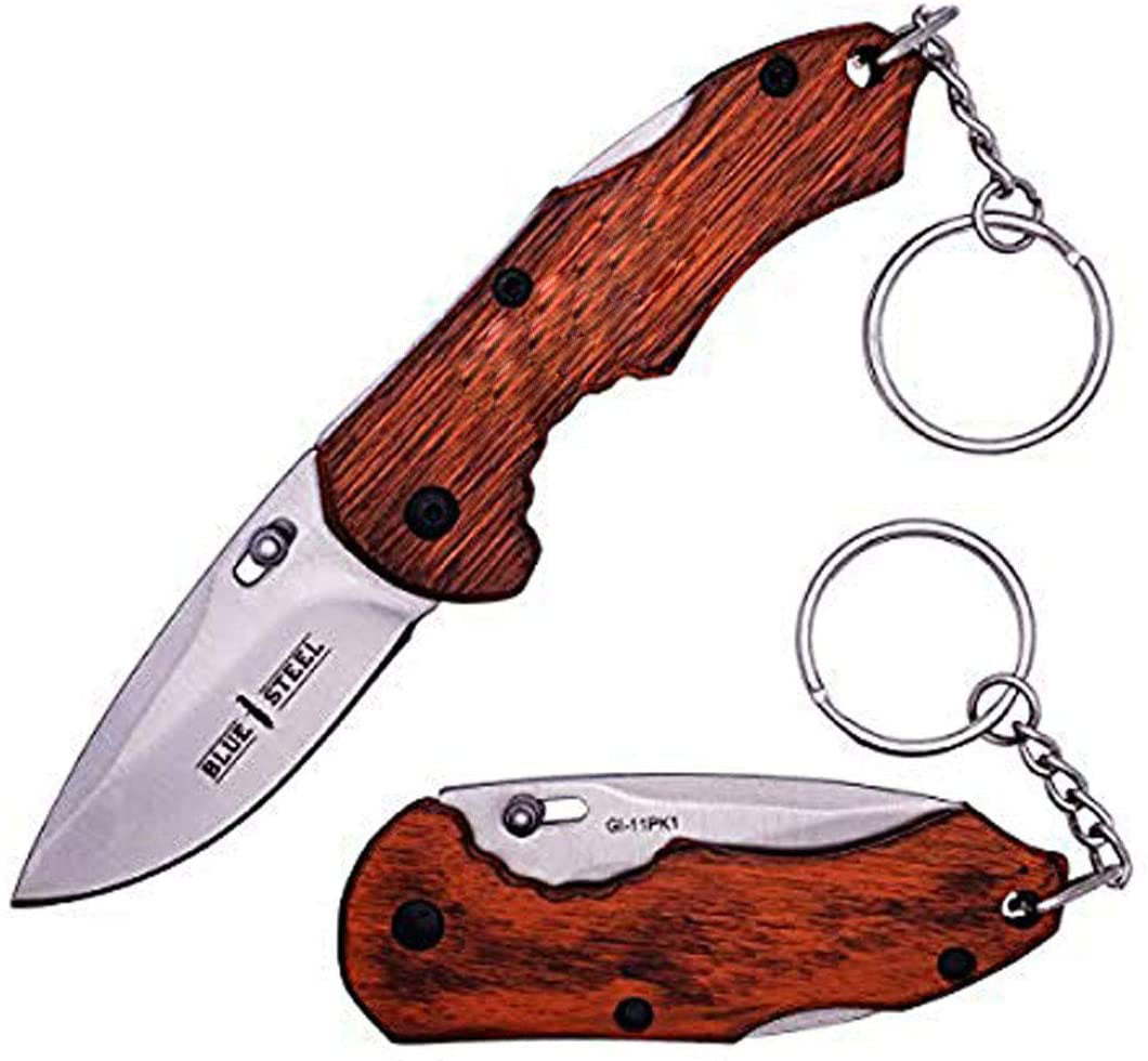 POCKET FOLDING KNIFE KEYCHAIN