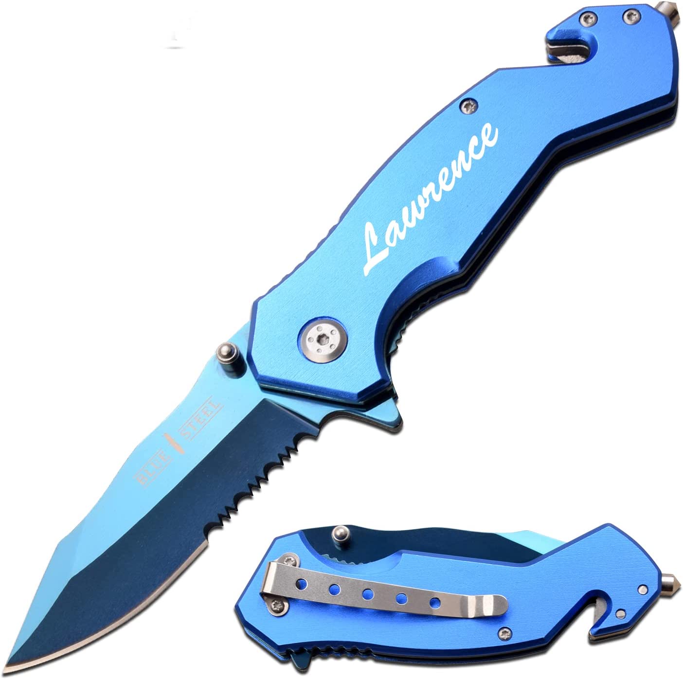 Customized Seatbelt Cutter & Window Glass Breaker Hammer Knife