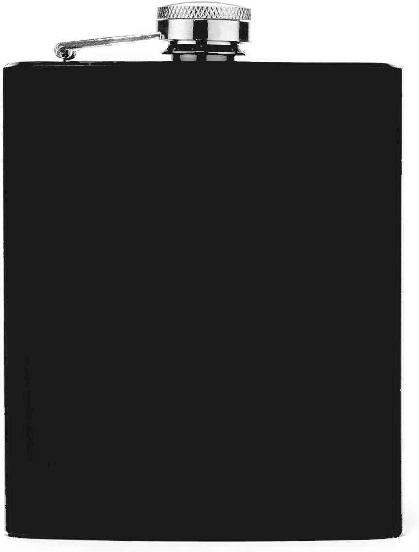 Black Stainless Steel Flask