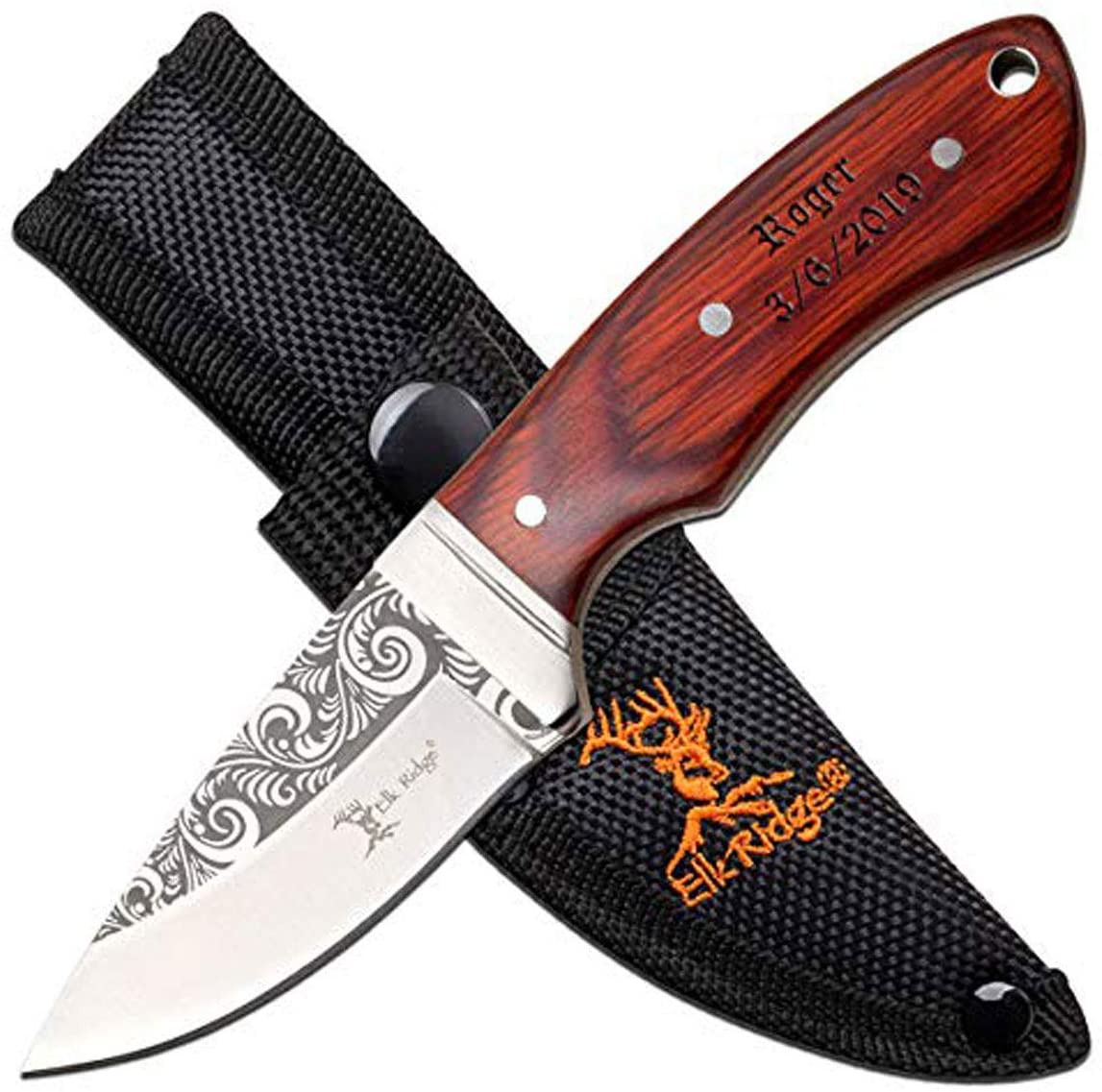 GIFTS INFINITY 6" Overall Personalized Laser Engraved Pocket Knife, Fathers Day, Groomsmen Gift, Graduation Gifts