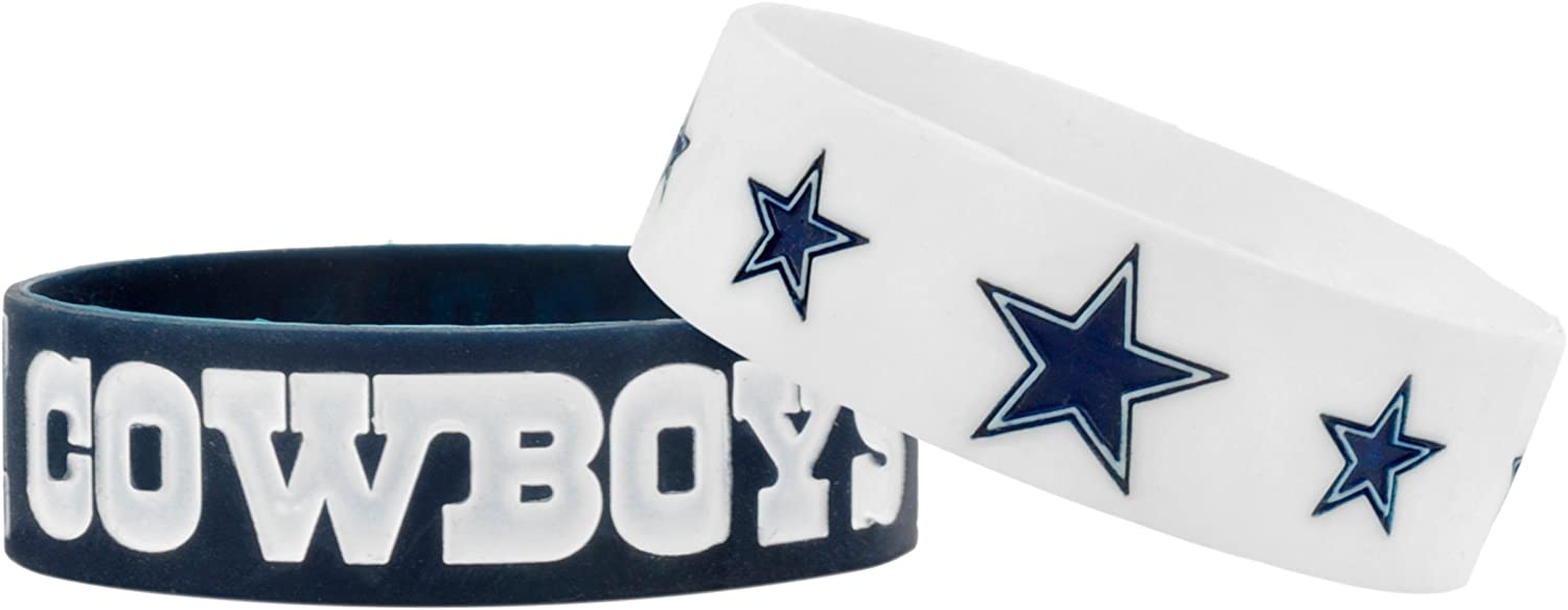 NFL Silicone Rubber Bracelet Dallas Cowboys