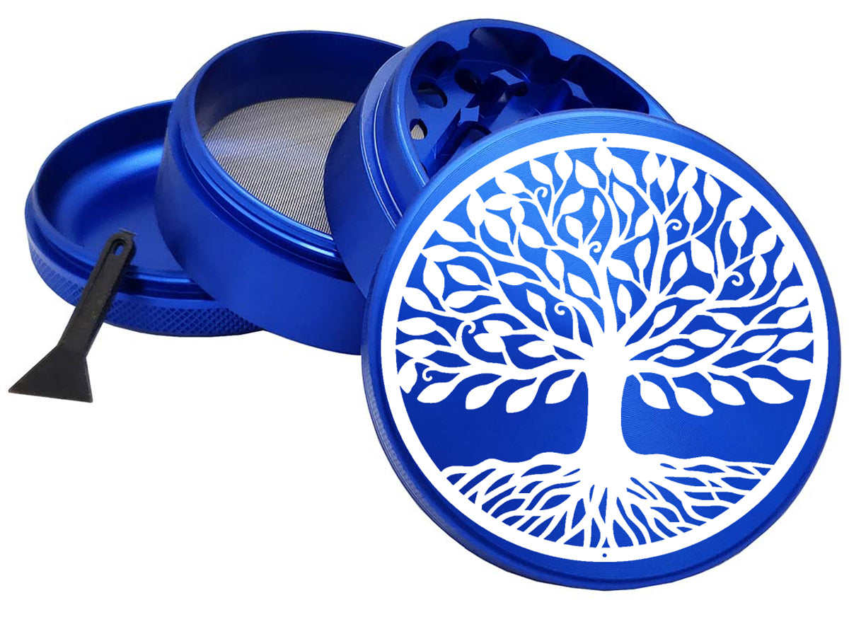 Tree Of Life Blue Grinder